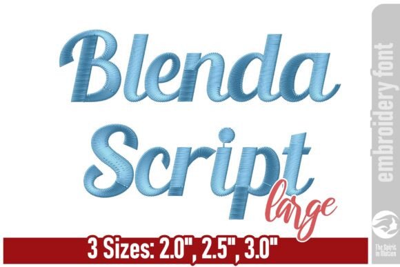 Blenda Script Embroidery Font: A Boutique Review