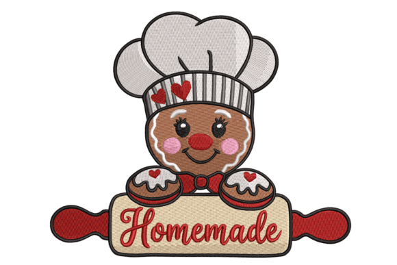 Homemade Gingerbread Chef: A Sweet Addition to Business Branding