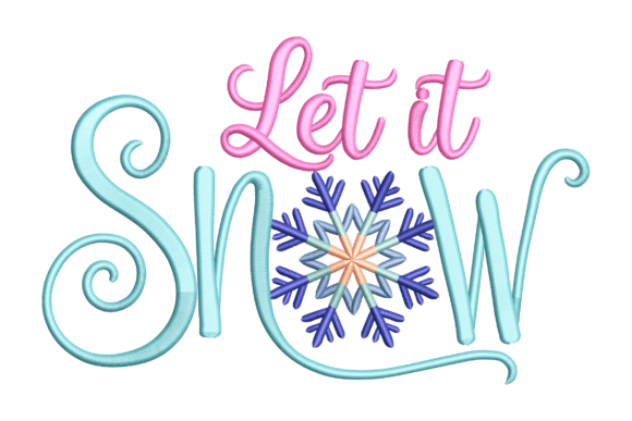 Let It Snow Script: A Designer’s Embroidery Review