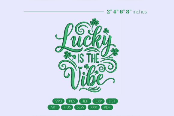 Lucky is the Vibe Embroidery: A Designer’s Review