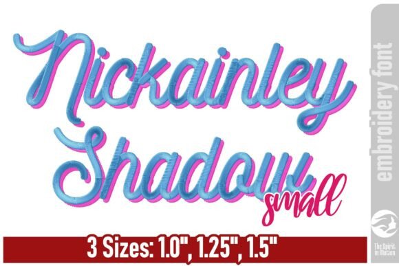 Reviewing Nickainley Shadow Embroidery Font - S for Craft Fair Success