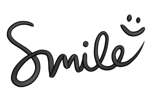 Smile Script: A Craft Fair Embroidery Review