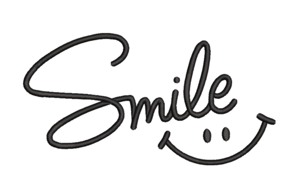 Smile Script with Smiley Face: Sweatshirt Design Review